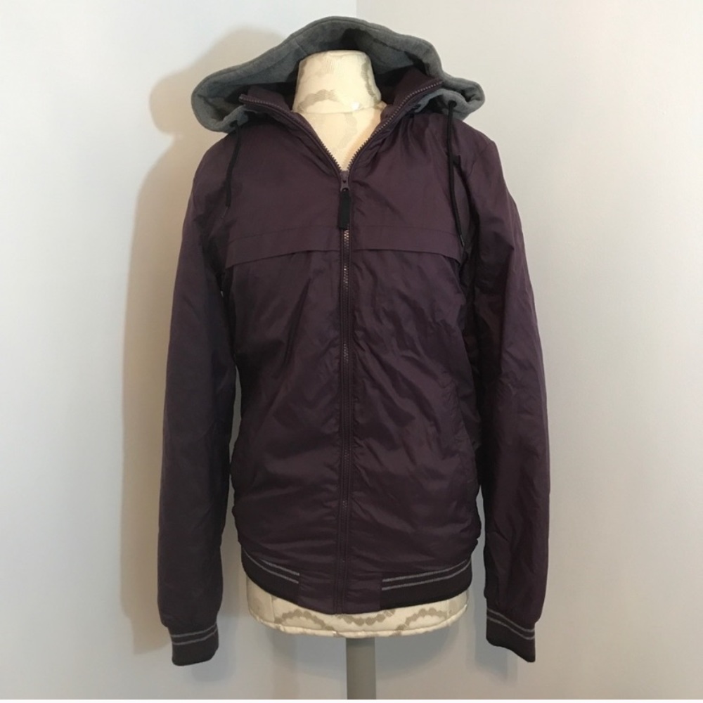 Purple coat by Cedar Creek. Size small